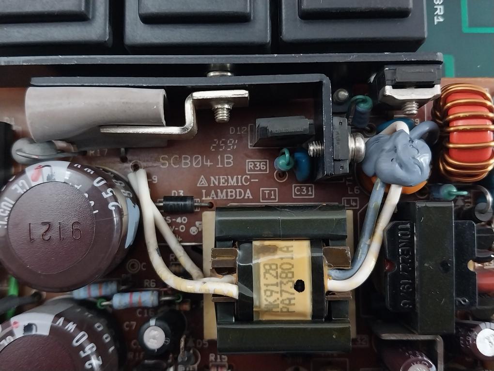 Power Supply Board 250V Rev A Compulite Ac 303