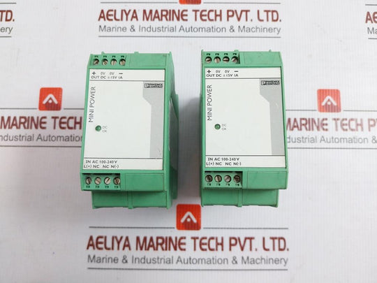 Power Supply Class 2 Mini-ps-100-240Ac/2X15Dc/1 Phoenix Contact