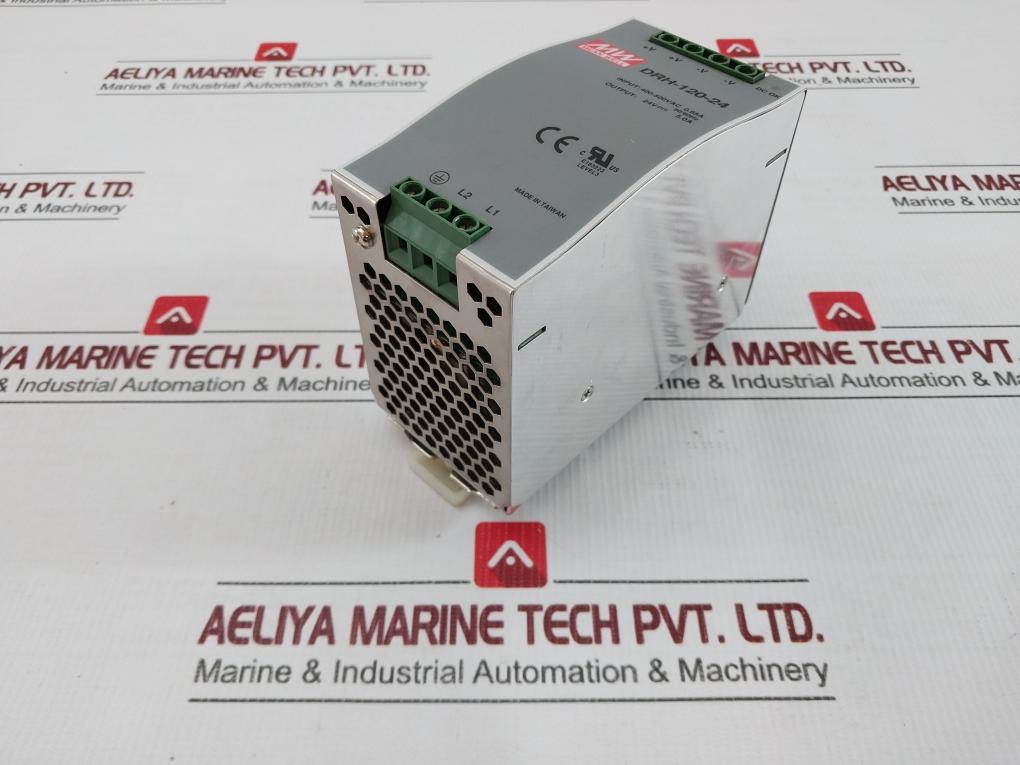 Power Supply Drh-120-24 Mean Well Input-400-500Vac,0.65A,50/60Hz