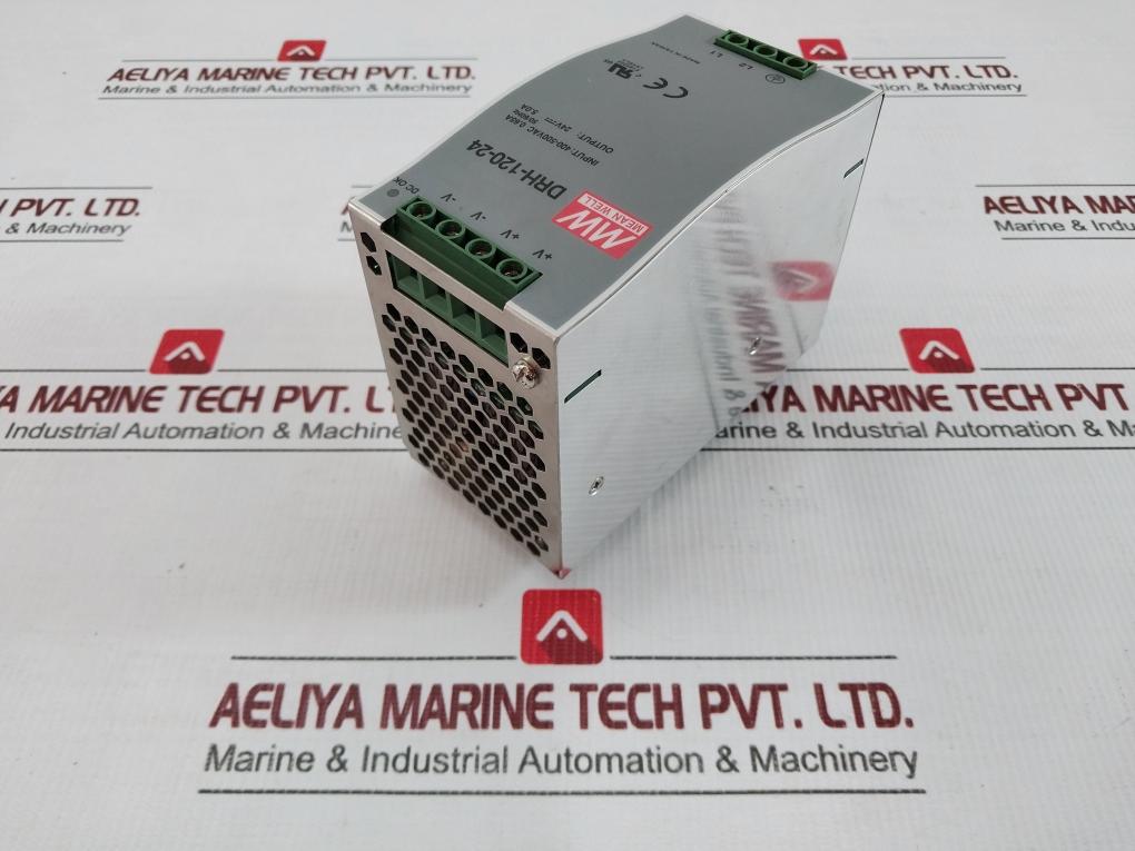Power Supply Drh-120-24 Mean Well Input-400-500Vac,0.65A,50/60Hz