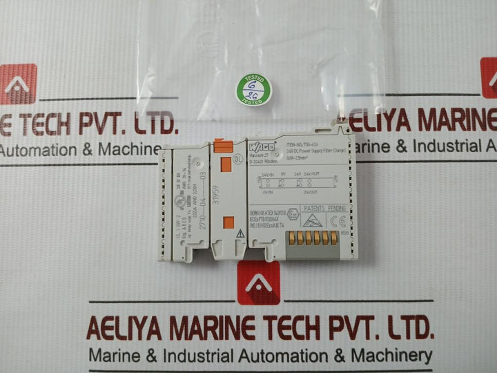 Power Supply Filter 750-626 Wago 24V Dc