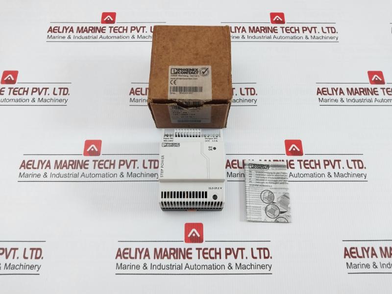 Power Supply Input- Ac 100-240V Phoenix Contact Step-ps/1Ac/24Dc/2.5