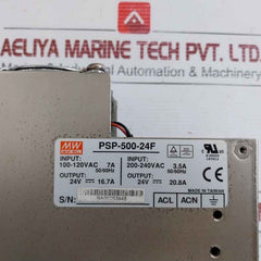 Power Supply Psp-500-24F Mean Well