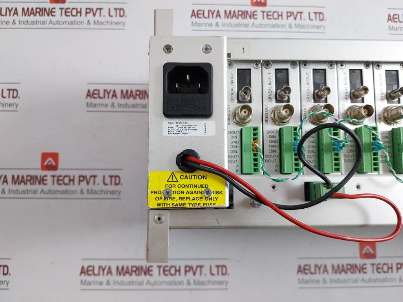 Power Supply Rack Module 90-264 Vac 50/60 Hz Pelco Usps