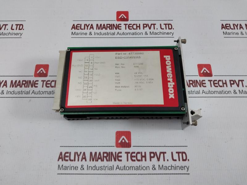 Power Supply Rack Module Sbc500 Kongsberg