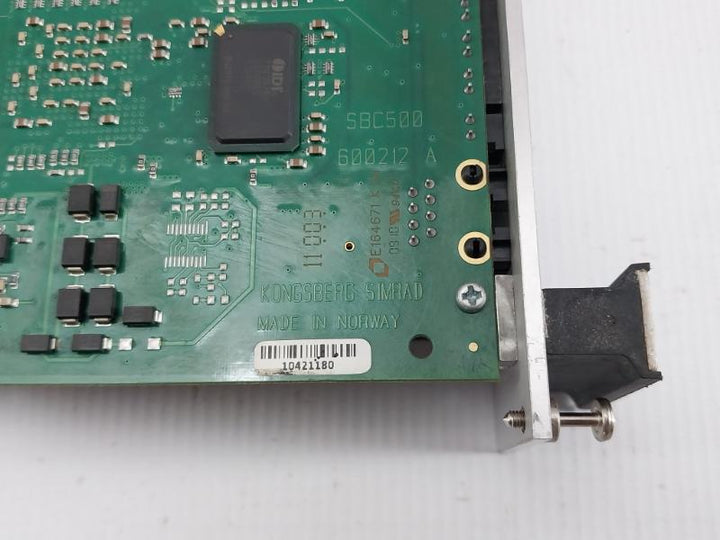 Power Supply Rack Module Sbc500 Kongsberg