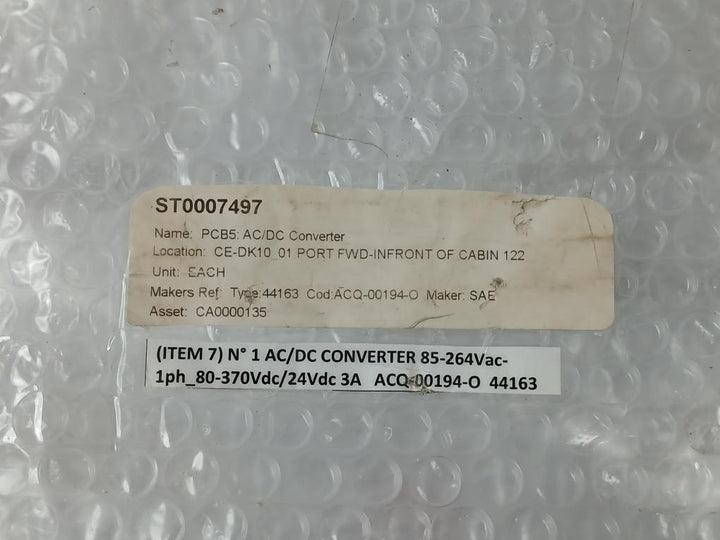Power Supply Unit 44163 Sae
