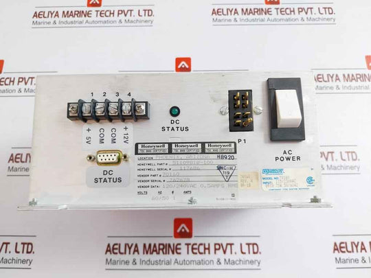 Power Supply Unit Input 115/230Vac 50/60 Hz Honeywell 51109818-100