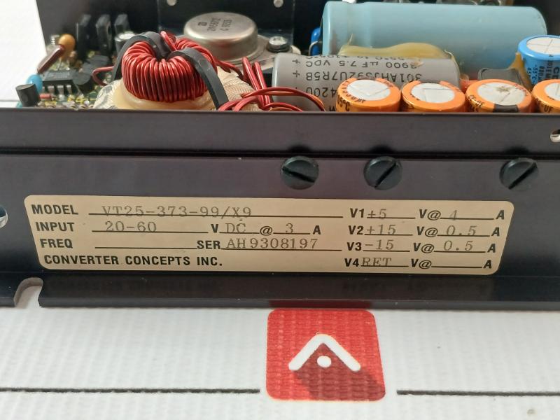 Power Supply Vt25-373-99/X9 Converter Concepts 20-60V Dc