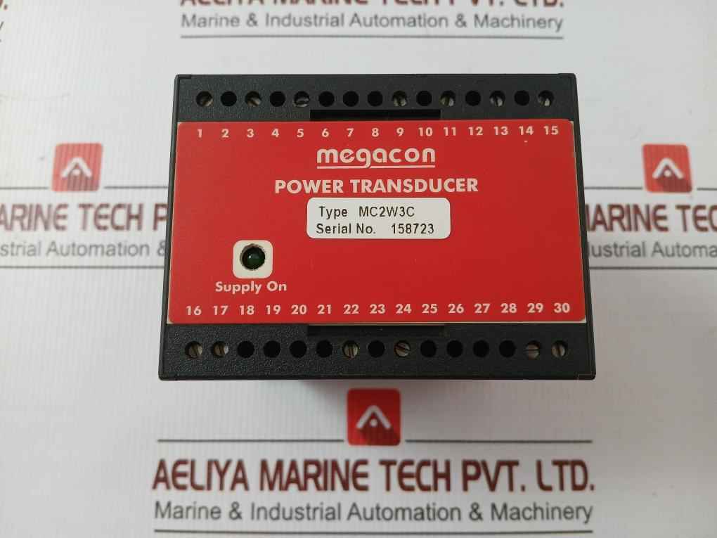 Power Transducer 200/240V 50/60Hz Megacon Mc2W3C