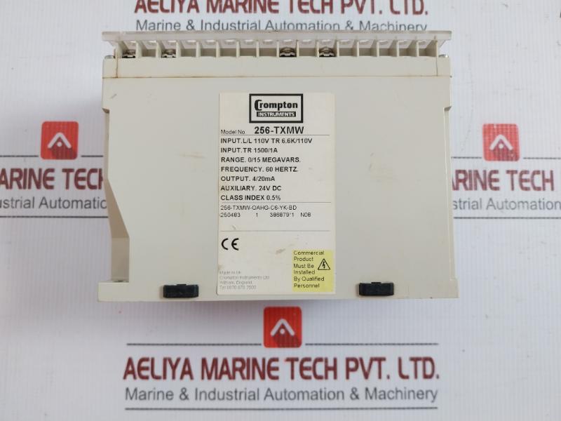 Power Transducer 256-txmw-qahg-c6-yk-bd Crompton