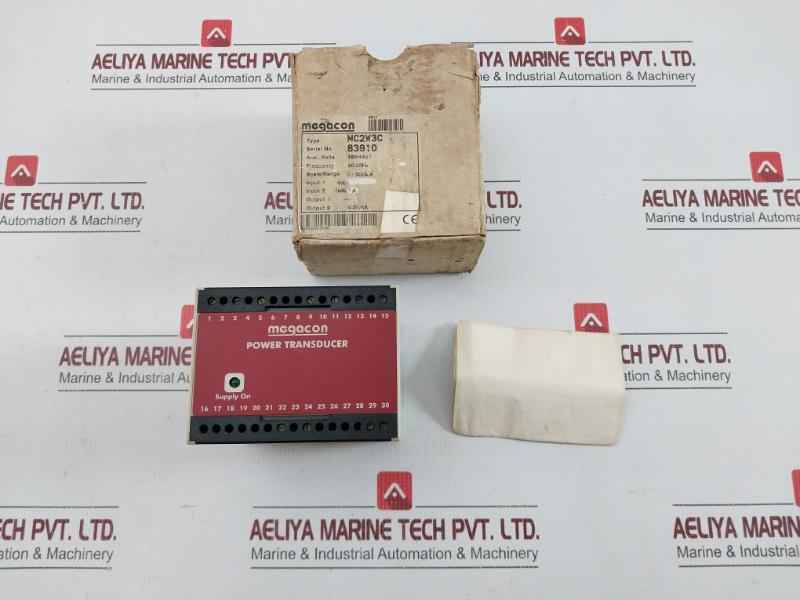 Power Transducer 380/440V 50/60Hz Megacon Mc2W3C