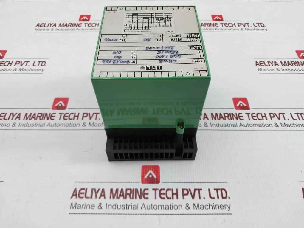Power Transducer Alarm Relay Ime Crw2  2667 Kvar 20Ma
