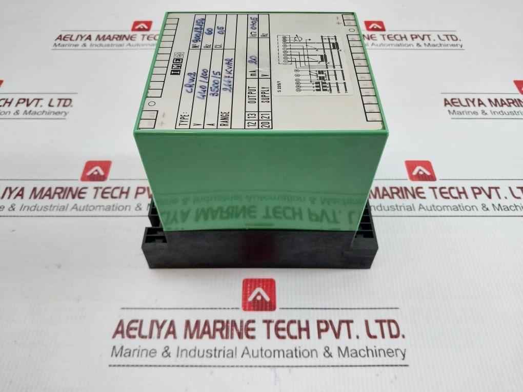 Power Transducer Alarm Relay Ime Crw2  2667 Kvar 20Ma