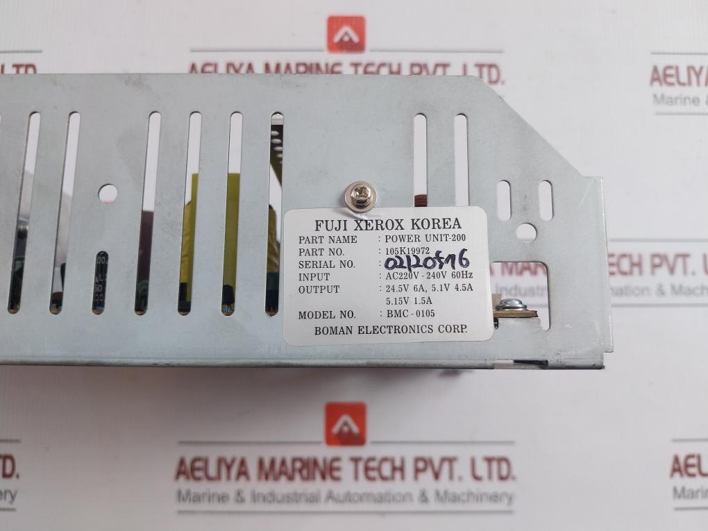 Power Unit-200 Boman Electronics Bmc-0105R0 Input Ac220V-240V 60Hz