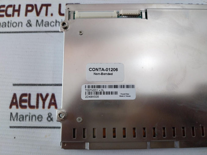 Power View T057V2D1 V.0L Industrial Tft Led Display 2D49M005