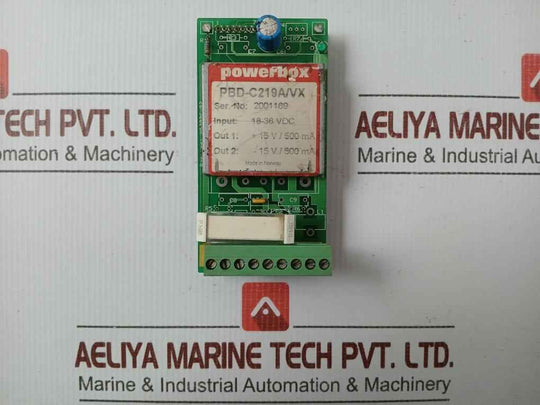 Powerbox Power Supply Pcb Pbd-c219A/Vx, 18-36V Dc