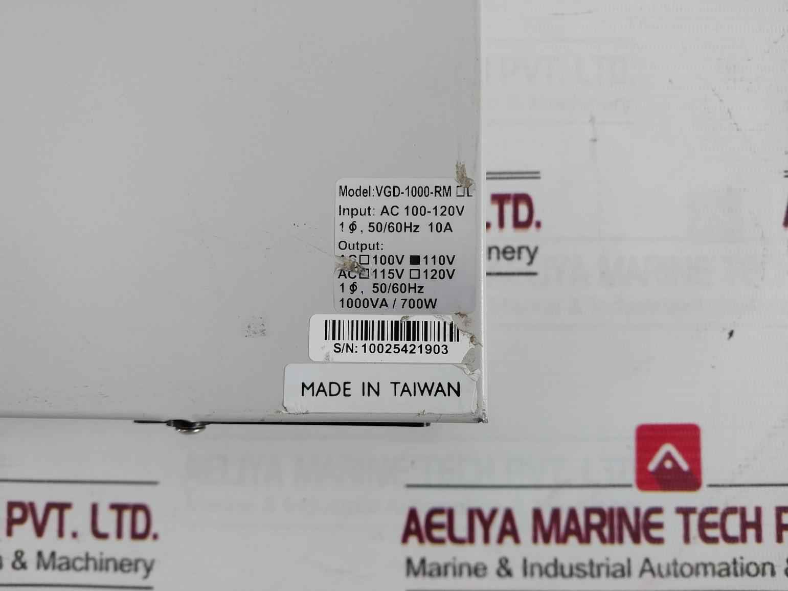 Powercom 63S-k1K0-047 Battery Pack Ac 100-120V 50/60Hz (Without Battery)