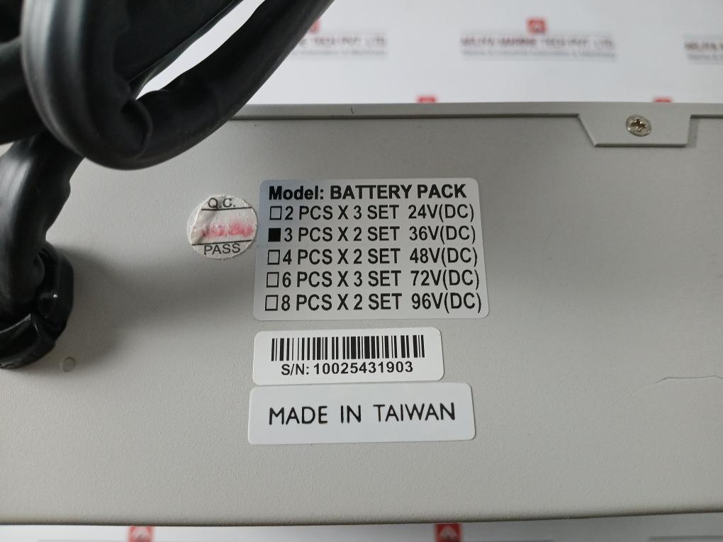 Powercom 63S-k1K0-047 Battery Pack Uninterruptible Power Supply(Without Battery)