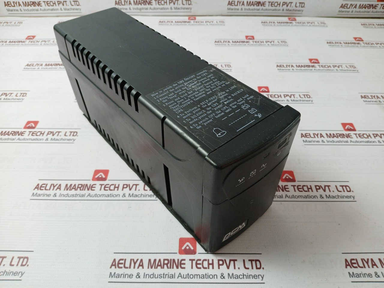 Powercom Bnt-500Ap Uninterruptible Power Supply Ac 220V 300W Ac250V 1.6W