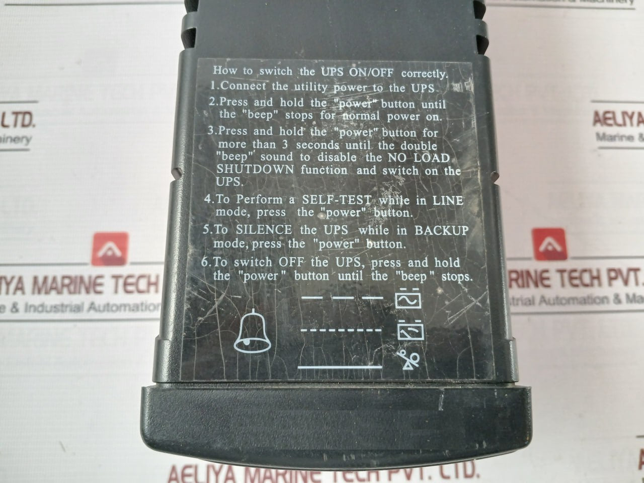 Powercom Bnt-500Ap Uninterruptible Power Supply Ac 220V 300W Ac250V 1.6W