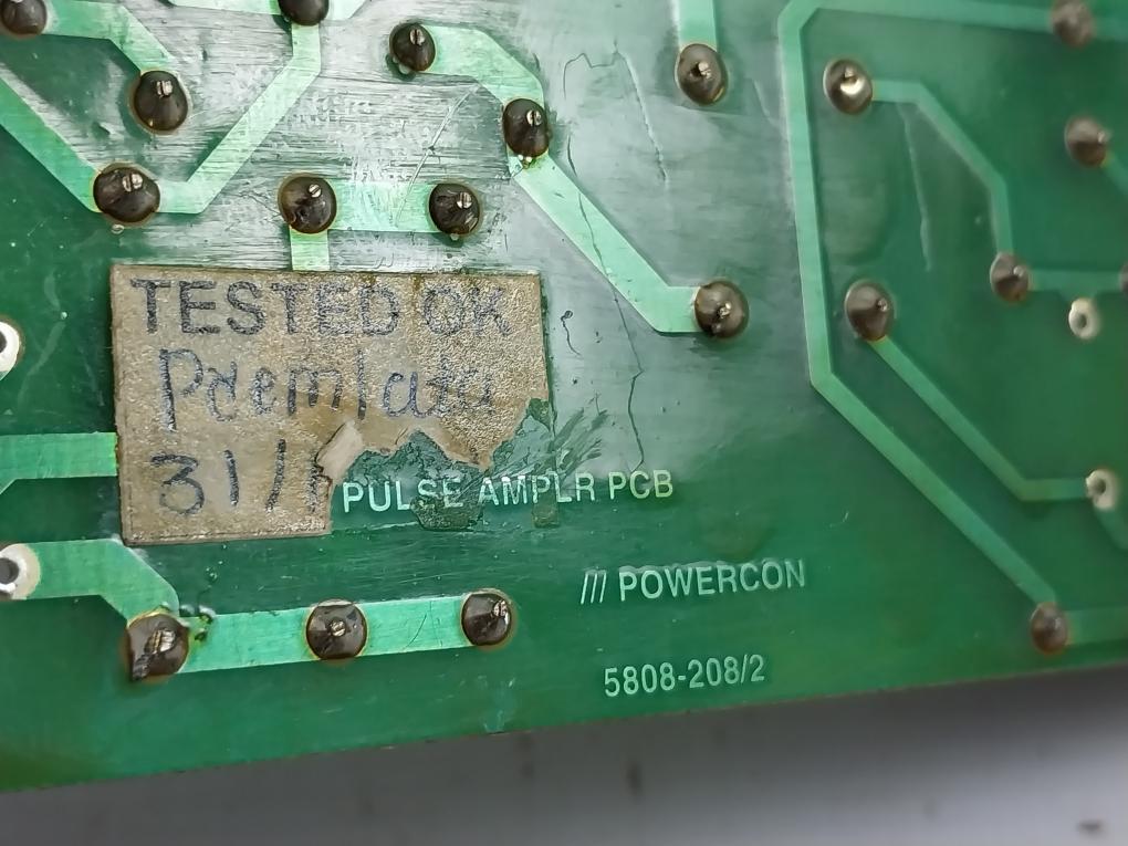 POWERCON 5808-208/2 Pulse Amplr PCB
