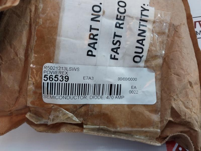 Powerex R5021213LSWS Fast Recovery Diode Module 470 Amps 56539