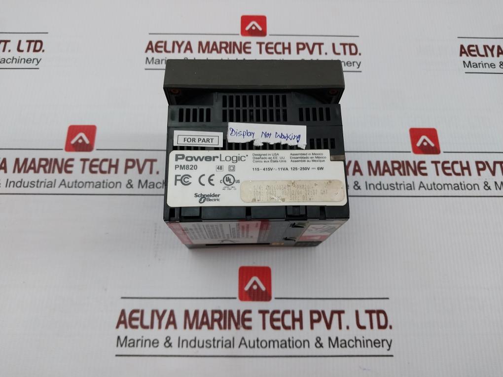Powerlogic Power-monitoring Unit Schneider Electric Pm800