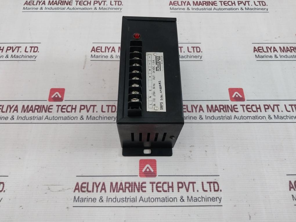 Powermax Electronics Switching Mode Power Supply 230Vac 24Vdc 6A