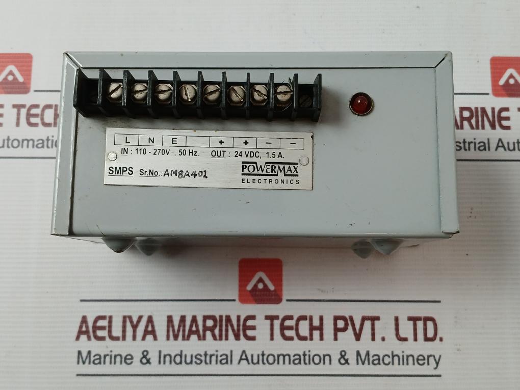 Powermax Power Supply Converter 110-270V 50Hz 24Vdc 1.5A