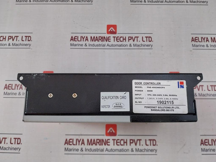 Powernet Pns 400Dmsop4 Single Phase Elevator Door Controller 400W