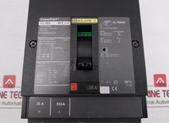 Powerpact Circuit Breaker 750V 50/60Hz Square D / Schneider Electric Hja36020Ca