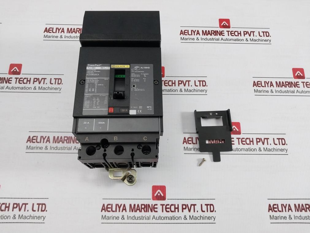 Powerpact Circuit Breaker 750V 50/60Hz Square D / Schneider Electric Hja36020Ca