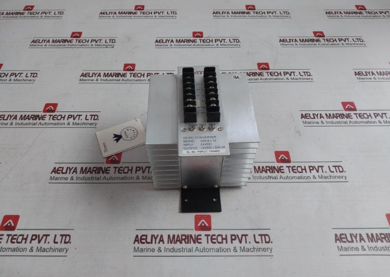 Powertec 200 S I-12 Dc/Dc Converter 24Vdc 12Vdc/200W