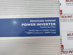 Powertech 24V 2000W Pure Sine Wave Inverter Continuous