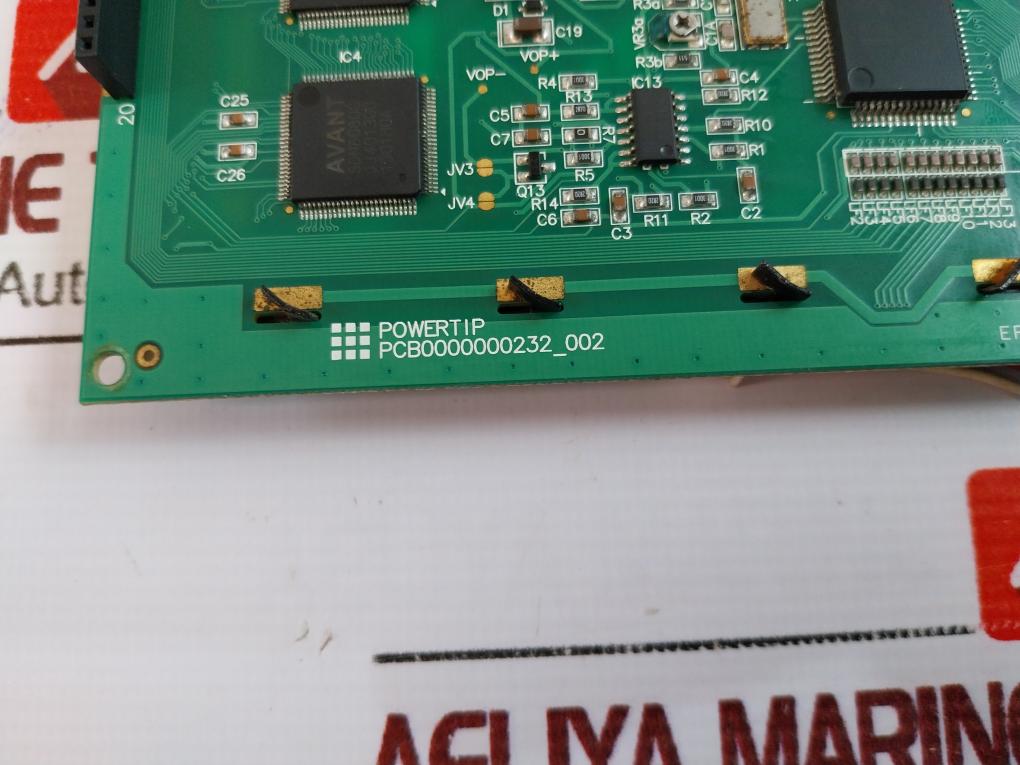 Powertip Pcb0000000232_002 Led Printed Circuit Board Ep 08 94V-0