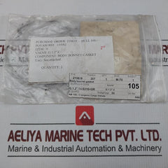 Poyam Body Bonnet Gasket For Cryogenic Cargo Valve Vvg-0008.351