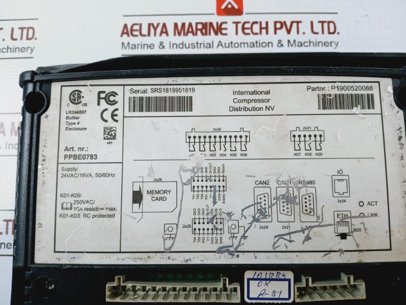 Ppbe0783 24Vac/16Va Compressor Controller P1900520088 50/60Hz