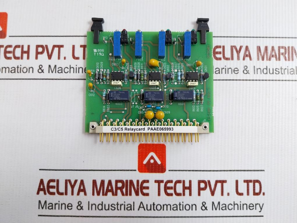 Ppl 81813-1 Relay Card Wartsila