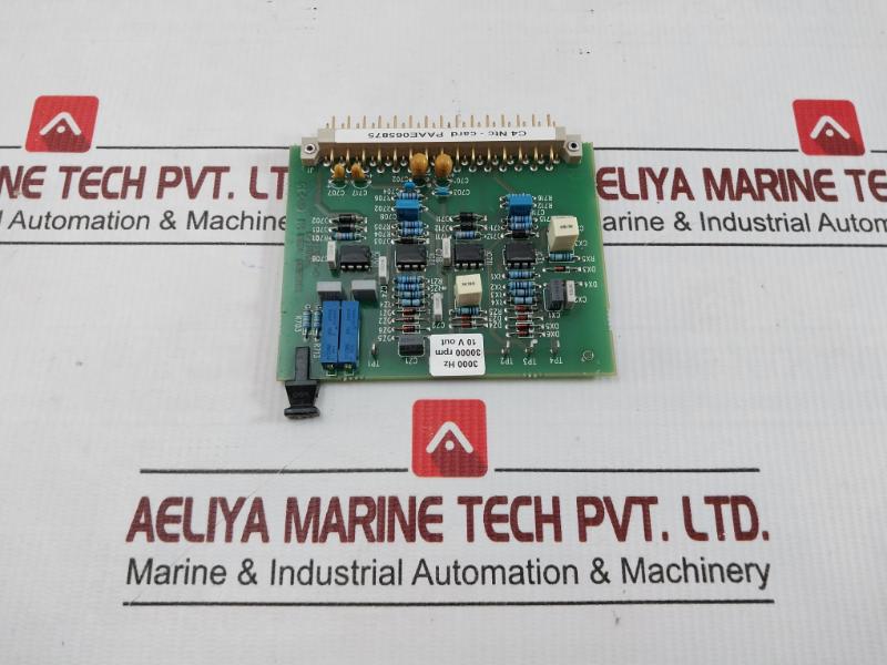 Ppl 81824 Ntc-card Wartsila 3000 Hz 30000 Rpm 10 V Out