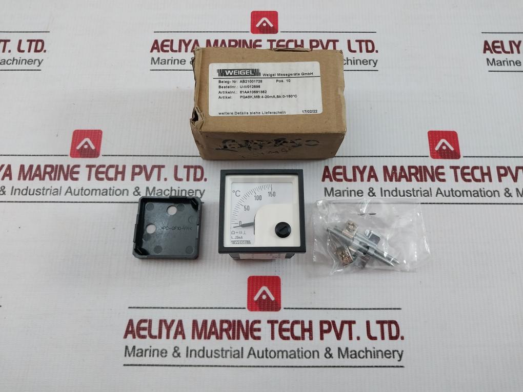 Pq48K Weigel 4-20Ma Dc Temperature Gauge
