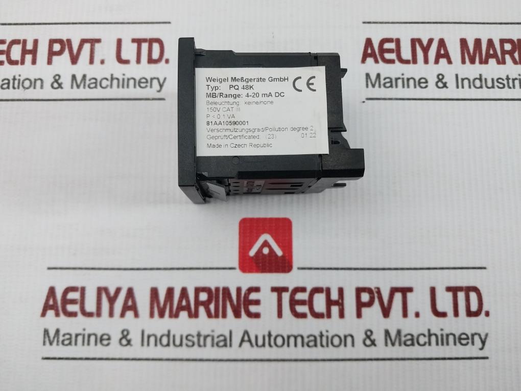 Pq48K Weigel 4-20Ma Dc Temperature Gauge