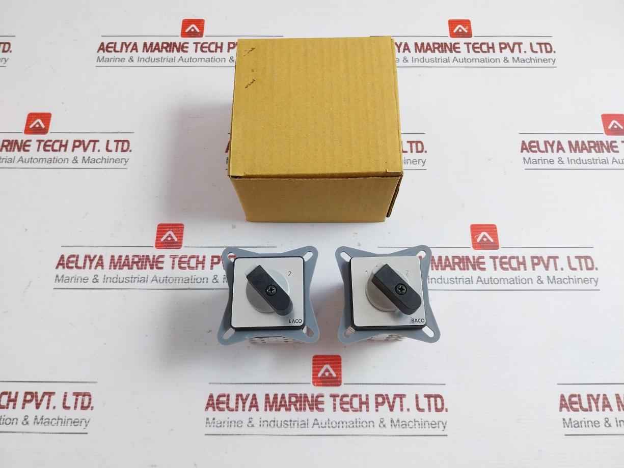 Pr17 On/Off Panel Mount Cam Switch Brand Baco 20A 690Vac 50Hz/60Hz