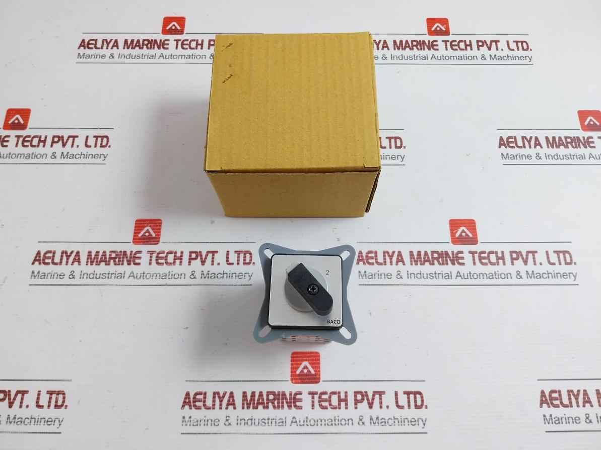 Pr17 On/Off Panel Mount Cam Switch Brand Baco 20A 690Vac 50Hz/60Hz