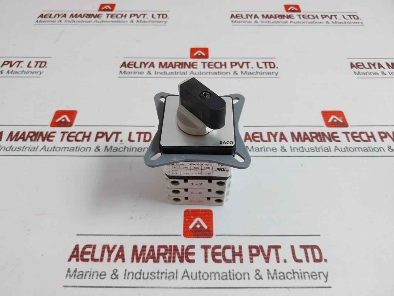 Pr17 On/Off Panel Mount Cam Switch Brand Baco 20A 690Vac 50Hz/60Hz
