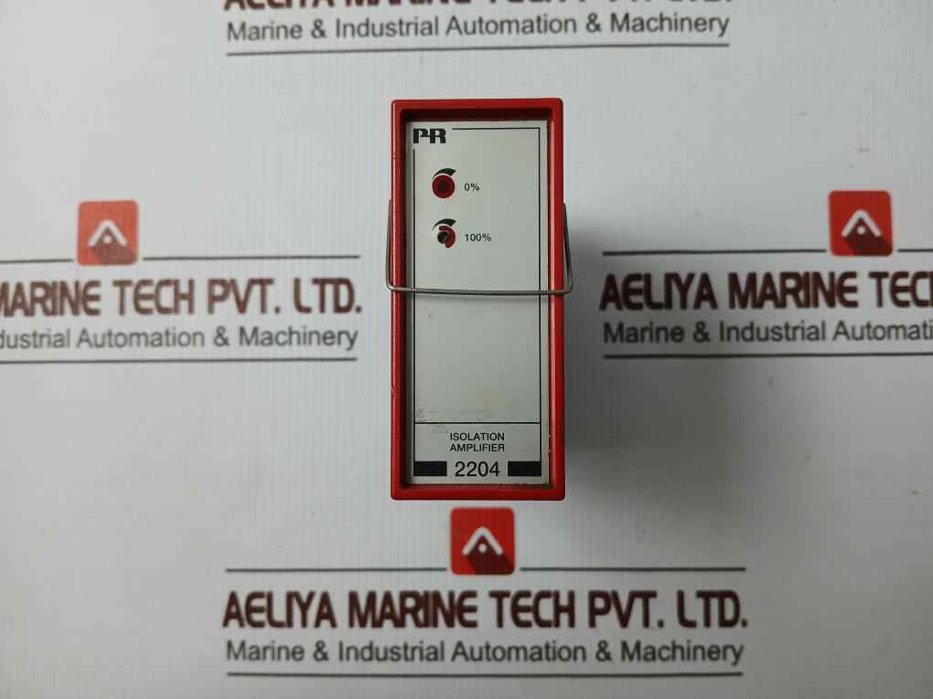 Pr Electronics 2204B2P Isolation Amplifier 1.8W 50-60 Hz 4-20 Ma 10A/380V