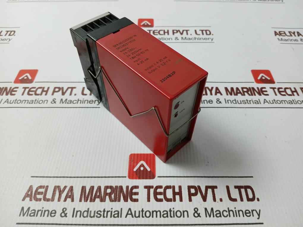 Pr Electronics 2204B2P Isolation Amplifier 1.8W 50-60 Hz 4-20 Ma 10A/380V