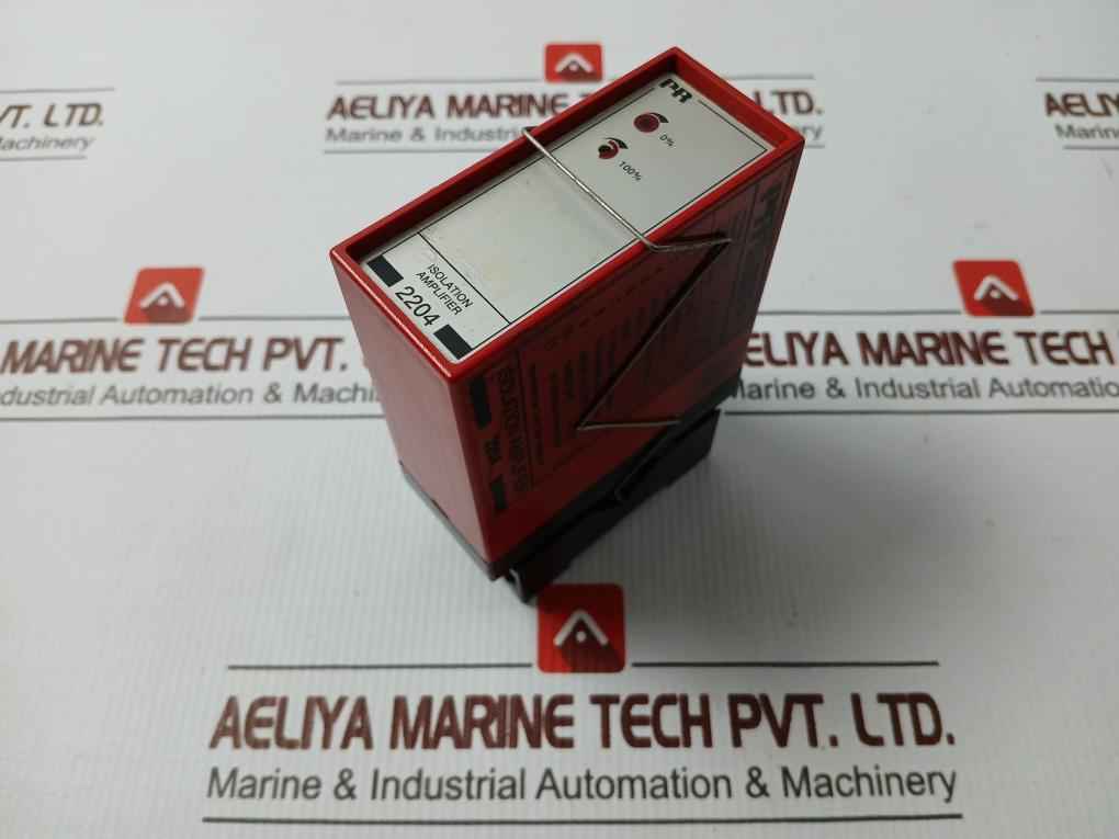 Pr Electronics 2204B2P Isolation Amplifier 1.8W 50-60 Hz 4-20 Ma 10A/380V