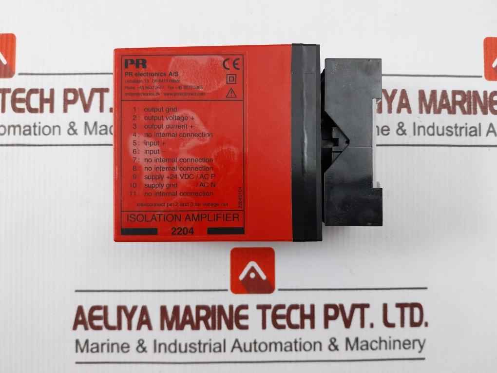 Pr Electronics 2204B2P Isolation Amplifier 24-230V 1.8 W 50/60Hz