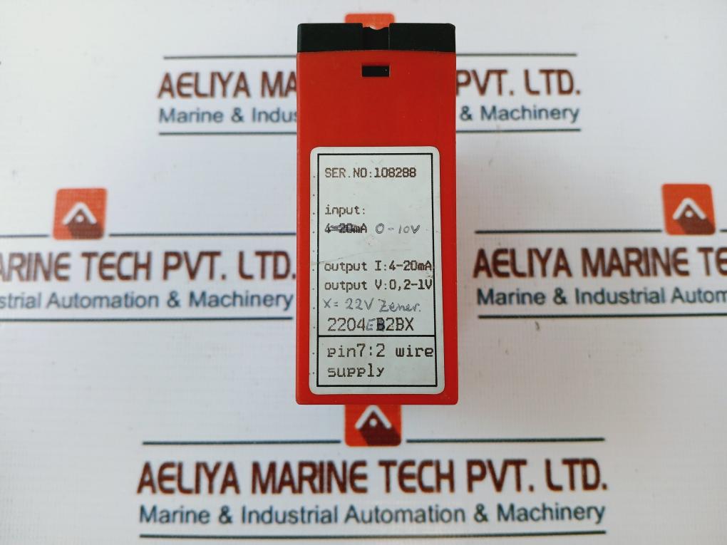 Pr Electronics 2204 Isolation Amplifier 2204B2Bx/2204E2Bx, 0-10V